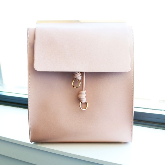 Zara Handbags - ALICE ✨NEW WITH TAGS Zara Backpack Purse Pink✨